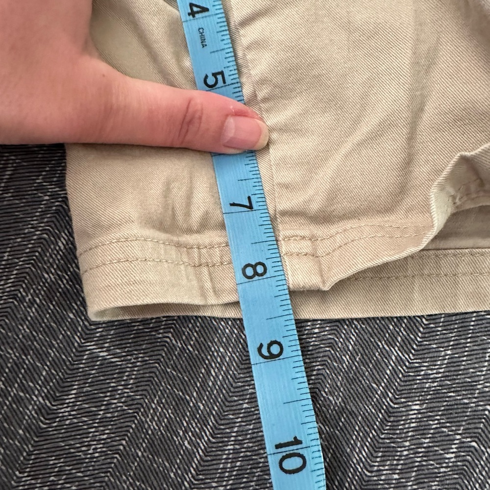 🍉Westbound shorts 18 EUC tan 97% cotton 3% spandex stretchy big front pockets - Picture 6 of 6